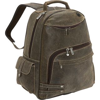 The Rebel Leather Laptop Travel Backpack