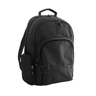 Echo Laptop Backpack   Midnight Black