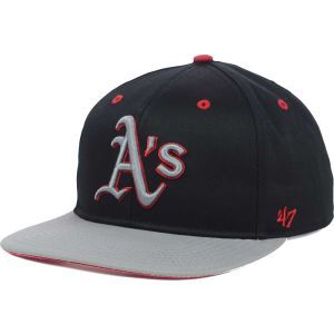 Oakland Athletics 47 Brand MLB Red Under Snapback Cap