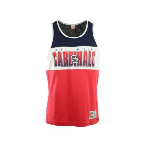 St. Louis Cardinals Mitchell and Ness MLB Home Stand Mesh Tank