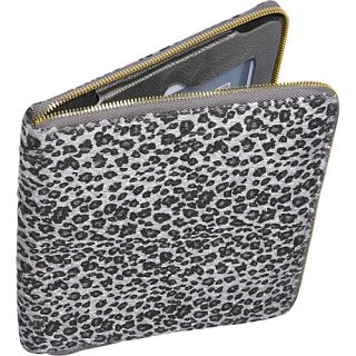 Leopard Tablet Case   Grey