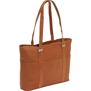 Laptop Business Tote   Saddle