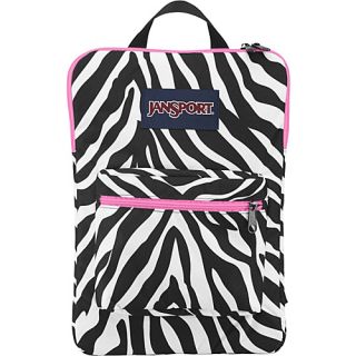 Superbreak Sleeve Black/White/Fluorescent Pink Miss Zebra   JanSport La
