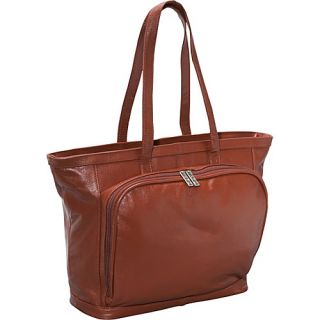 Cosmopolitan Leather Tote   Brown