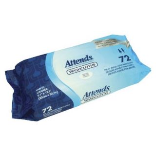 Attends Disposable Scented Washcloths   48 Count