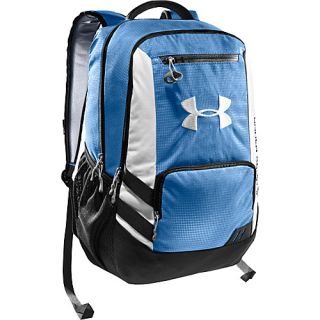Hustle Backpack Carolina Blue/Black/White   Under Armour Laptop Bac