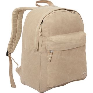 Classic Laptop Canvas Backpack Khaki   Everest Laptop Backpacks