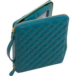 Quilted Tablet Case   Teal