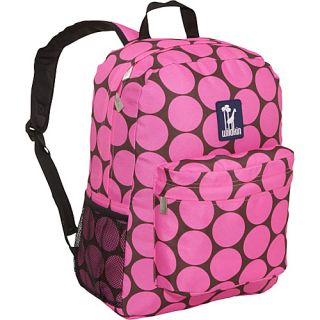 Big Dots Pink Crackerjack Backpack Big Dots   Pink   Wildkin Kids Backp