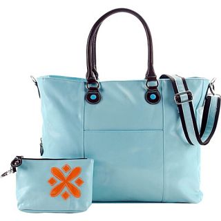 t.o.t.e. Laptop Tote 17 Slate Blue   Urban Junket Ladies Business