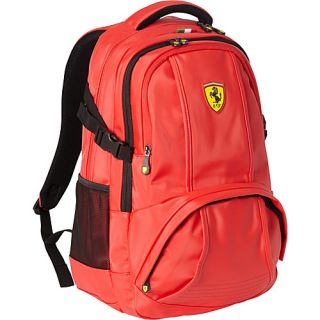 19 Travel Backpack Red   Ferrari Casuals Laptop Backpacks
