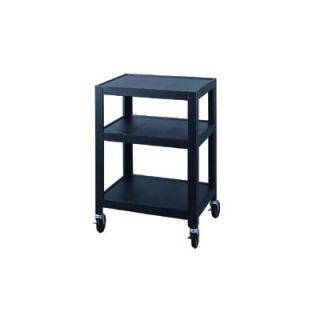 Lucasey Fully Constructed Mobile Cart With 3 Shelves CR1824 Color None