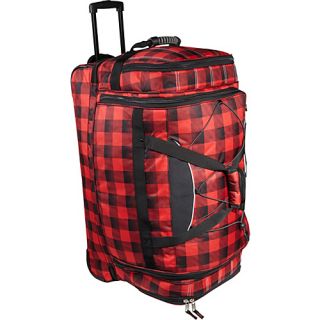 Sportgear 29 Over/Under Wheeling Duffel Lumberjack   Athalon Large Roll