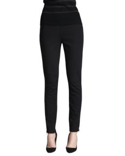 Womens Ponte Skinny Ankle Pants   Eileen Fisher