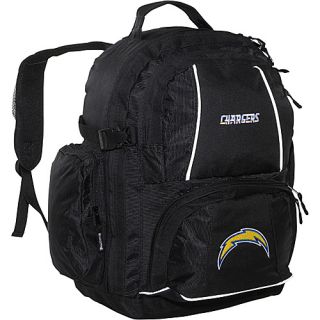 San Diego Chargers Trooper Backpack   Black