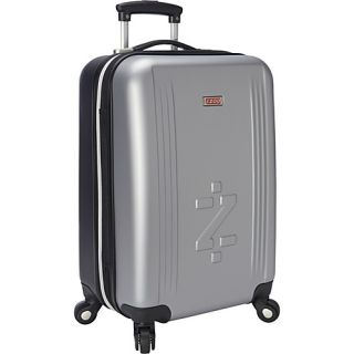 Voyager 3.0 20 4 Wheel Expandable ABS Carry on Silver Nickel   Izo