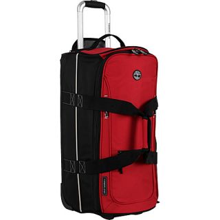 Claremont 24 Wheeled Duffle Red/black   Timberland Travel Duffels