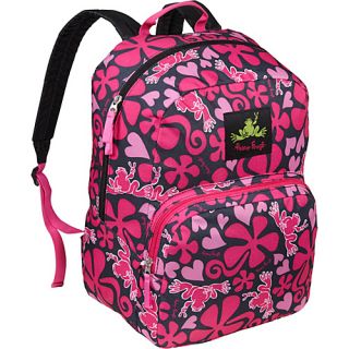 Day Trippin Backpack Lava Flow Pink   Peace Frogs School & Day Hiki