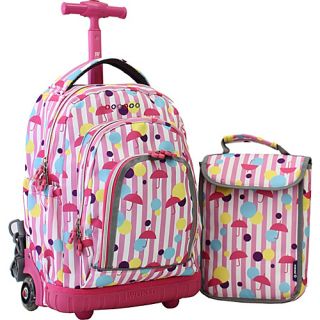 Lollipop Kids Rolling Backpack with Lunch Bag (Kids ages 3 7) R