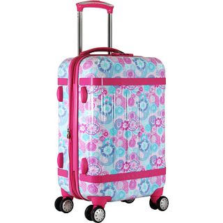 Taqoo Carry on Luggage Blue Raspberry   J World New York Small