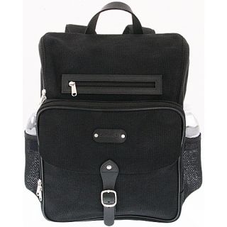 Trieste Laptop Backpack Black   Leatherbay Laptop Backpacks