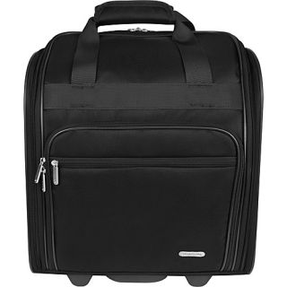 15 Wheeled Underseat Bag Black   Travelon Small Rolling Luggage