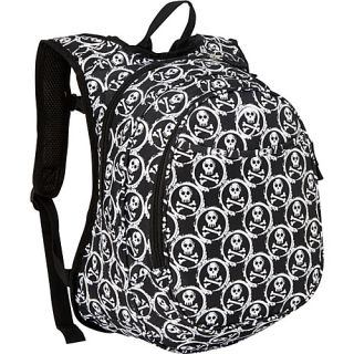 Kids Pre School All In One Backpack With Cooler   Skulls Skulls   Oberse