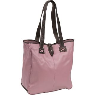 Oversized Tote   Pastel   Pink w/cafe