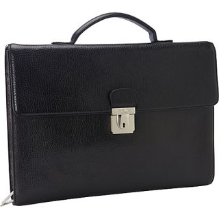 Dale Compact Briefcase Black Venetian   Dr.