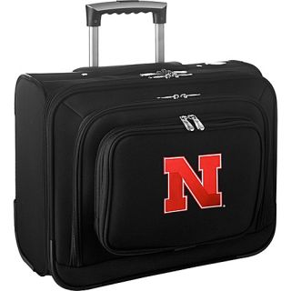 NCAA University of Nebraska 14 Laptop Overnighter Black   D