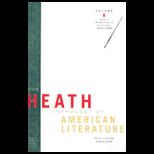 Heath Anthology of American Literature, Volume A and B