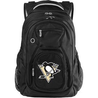 NHL Pittsburgh Penguins 19 Laptop Backpack Black   Denco S