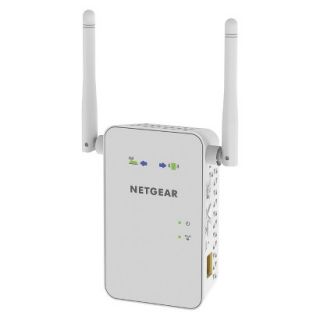 NetGear AC750 Dual Band Range Extender Ethernet Bridge   White (EX6100 100NAS)
