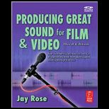 Producing Great Sound for Film and Video   With CD