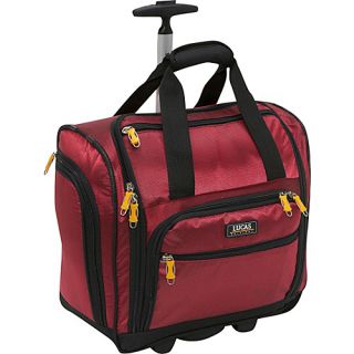Wheeled Under the Seat Luggage Cabin Bag EXCLUSIVE Red