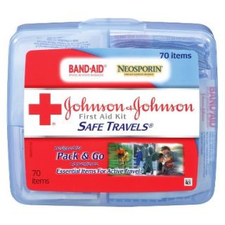 Johnson & Johnson Safe Travels First Aid Kit 1 ea