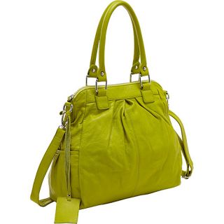 Abby Leather Tote Lime   FranklinCoveyBusiness Ladies Bus