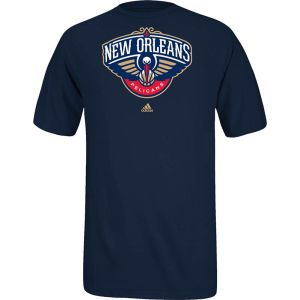 New Orleans Pelicans adidas NBA Primary Logo T Shirt