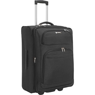 Helium Quantum 25 Exp. Trolley Black   Delsey Large Rolling Luggage