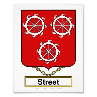 Street Family Crest Art Photo