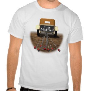 Just Married t shirt