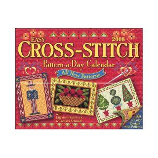 Easy Cross Stitch Pattern a Day 2008 Day to Day Calendar Tamara Schmidt 9781579393243 Books