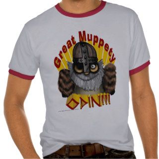 Great Muppety Odin Ringed T Shirt