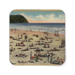Seaside, Oregon   Bathing in Suft and Sunshine Stickers