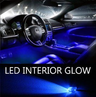 Bright ( BLUE ) LED Lights Interior Package 12pc Kit for Ford F150 2010 2012 Automotive
