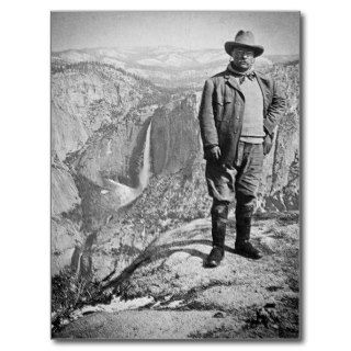 Teddy Roosevelt Glacier Point Yosemite Valley CA Post Cards
