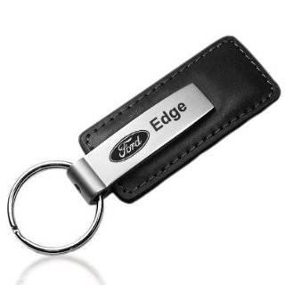 Ford Edge Black Leather Key Chain Automotive