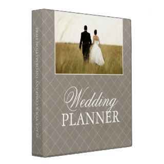 Classy Wedding planner Binder