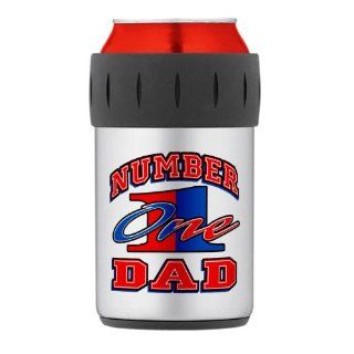 Thermos Can Drink Cooler Number One Dad or Father for Father's Day  Cold Beverage Koozies  