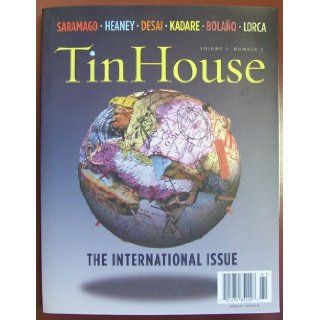 Tin House Volume 7, Number 3 The International Issue Rob. SPILLMAN Books